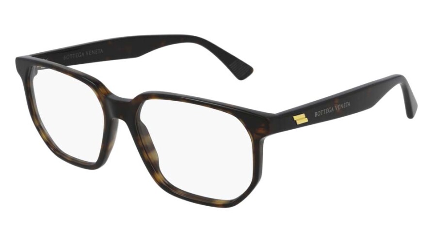 Eyeglasses Man Woman Bottega Veneta Minimalist BV1097O-002