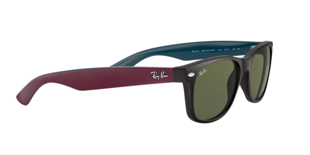 Occhiali da Sole Donna Uomo Ray-Ban New Wayfarer RB 2132 6182