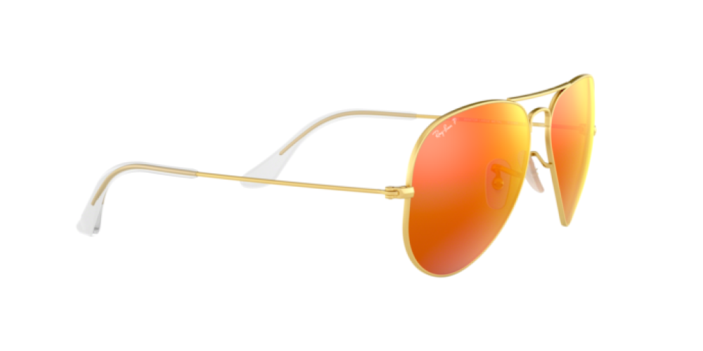 Sunglasses Man Woman Ray-Ban Aviator flash lenses RB 3025 112/4D