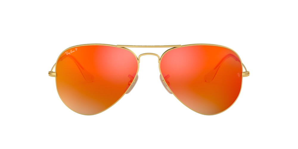 Sunglasses Man Woman Ray-Ban Aviator flash lenses RB 3025 112/4D