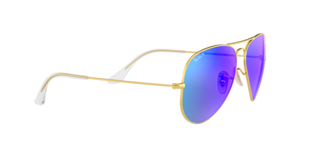 Sunglasses Man Woman Ray-Ban Aviator flash lenses RB 3025 112/4L