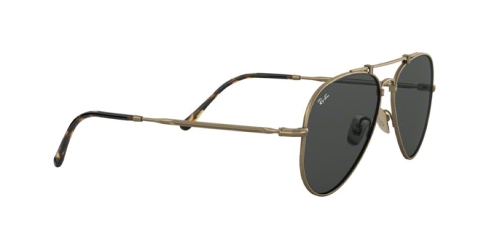 Occhiali da Sole Donna Uomo Ray-Ban Aviator Titanium RB 8125 913757