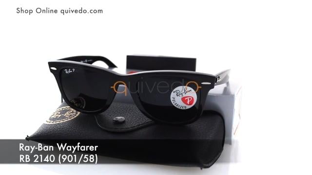 Ray-Ban Wayfarer RB 2140 (901/58) Sunglasses Unisex | Shop Online Shipping